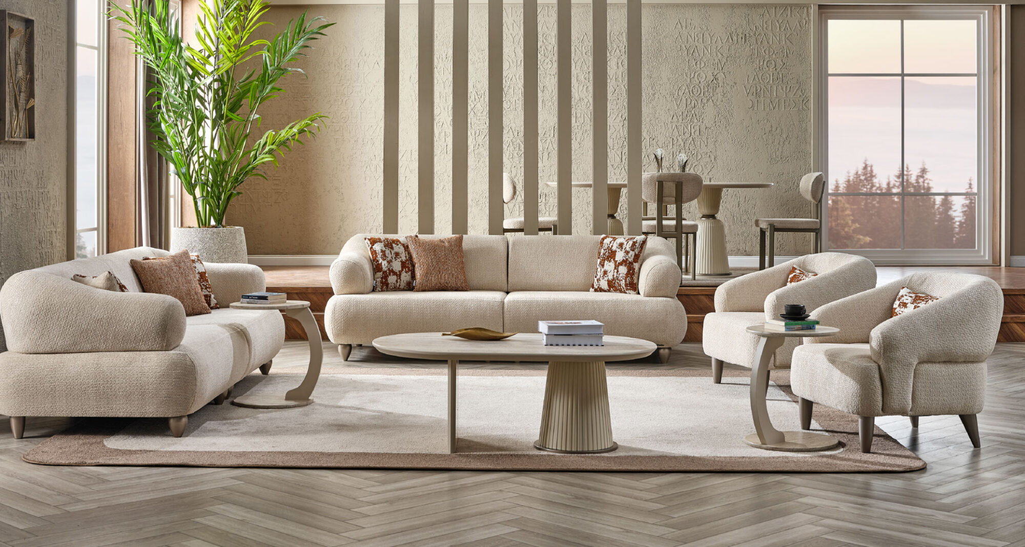 Bern Sofa Set - Maximo Mobilya