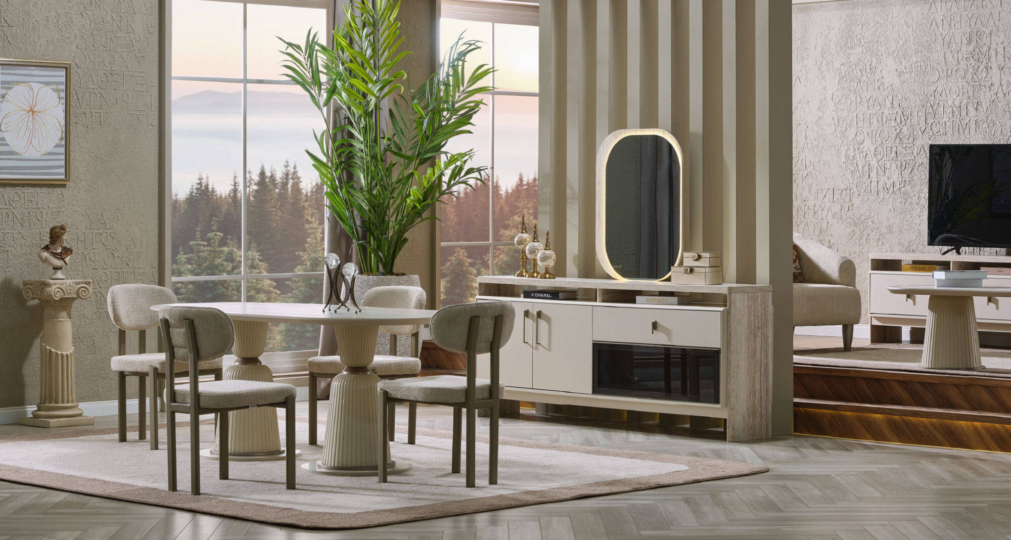 Bern Dining Room Set - Maximo Mobilya