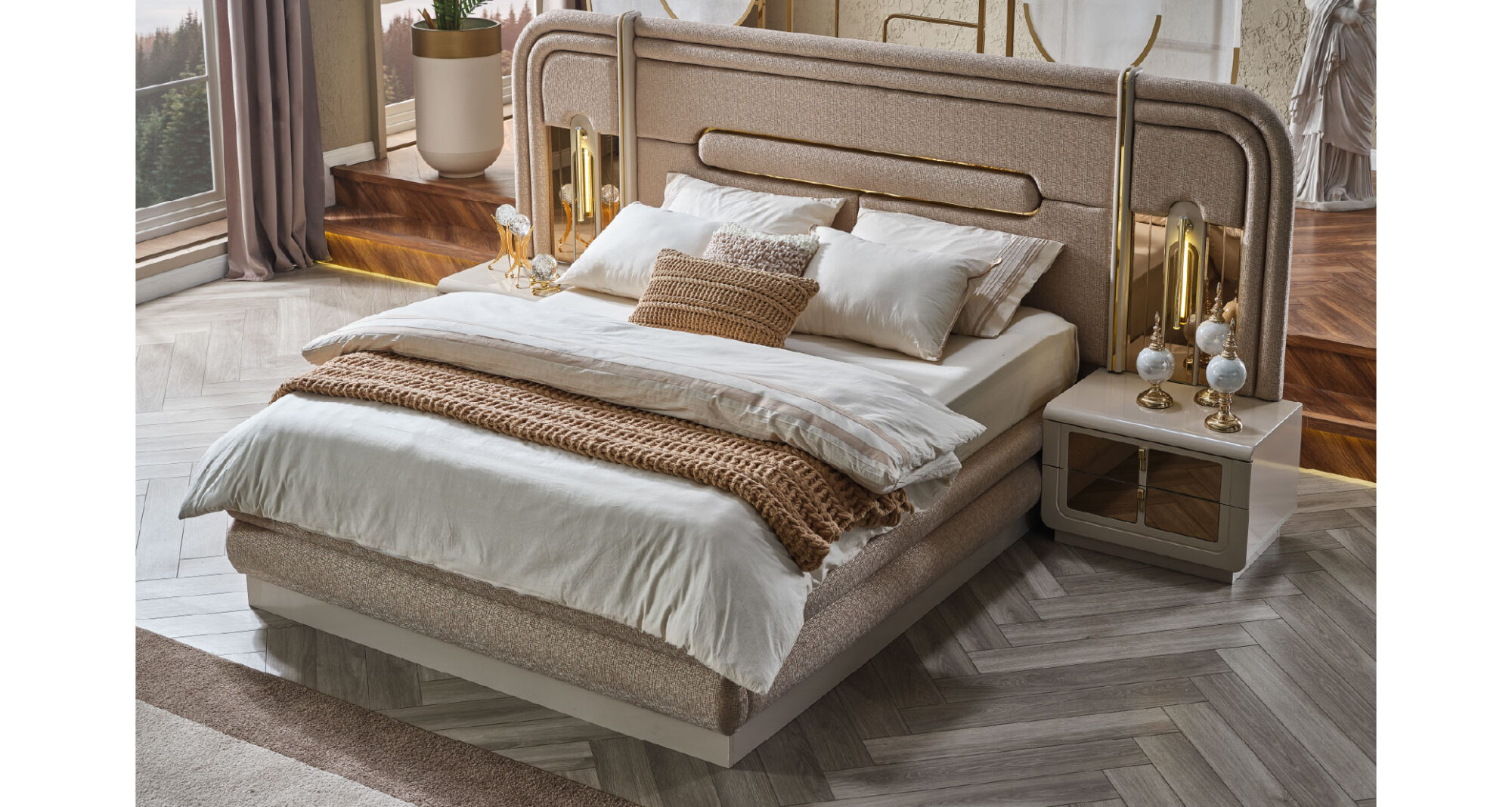 Monza Bedroom Set - Maximo Mobilya