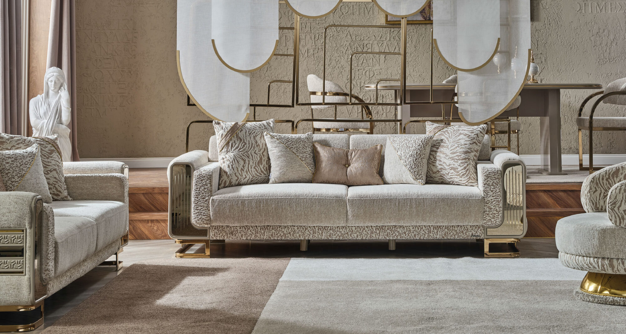 Delux Sofa Set - Maximo Mobilya
