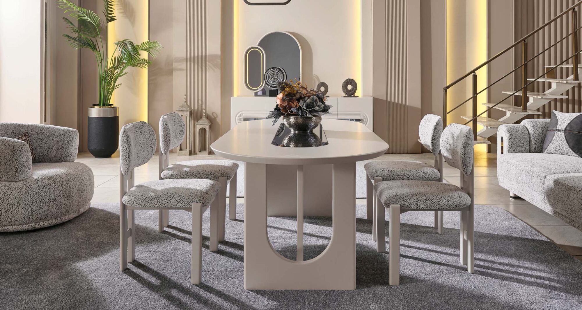 Parma Yemek Odası Takımı - Görsel 3