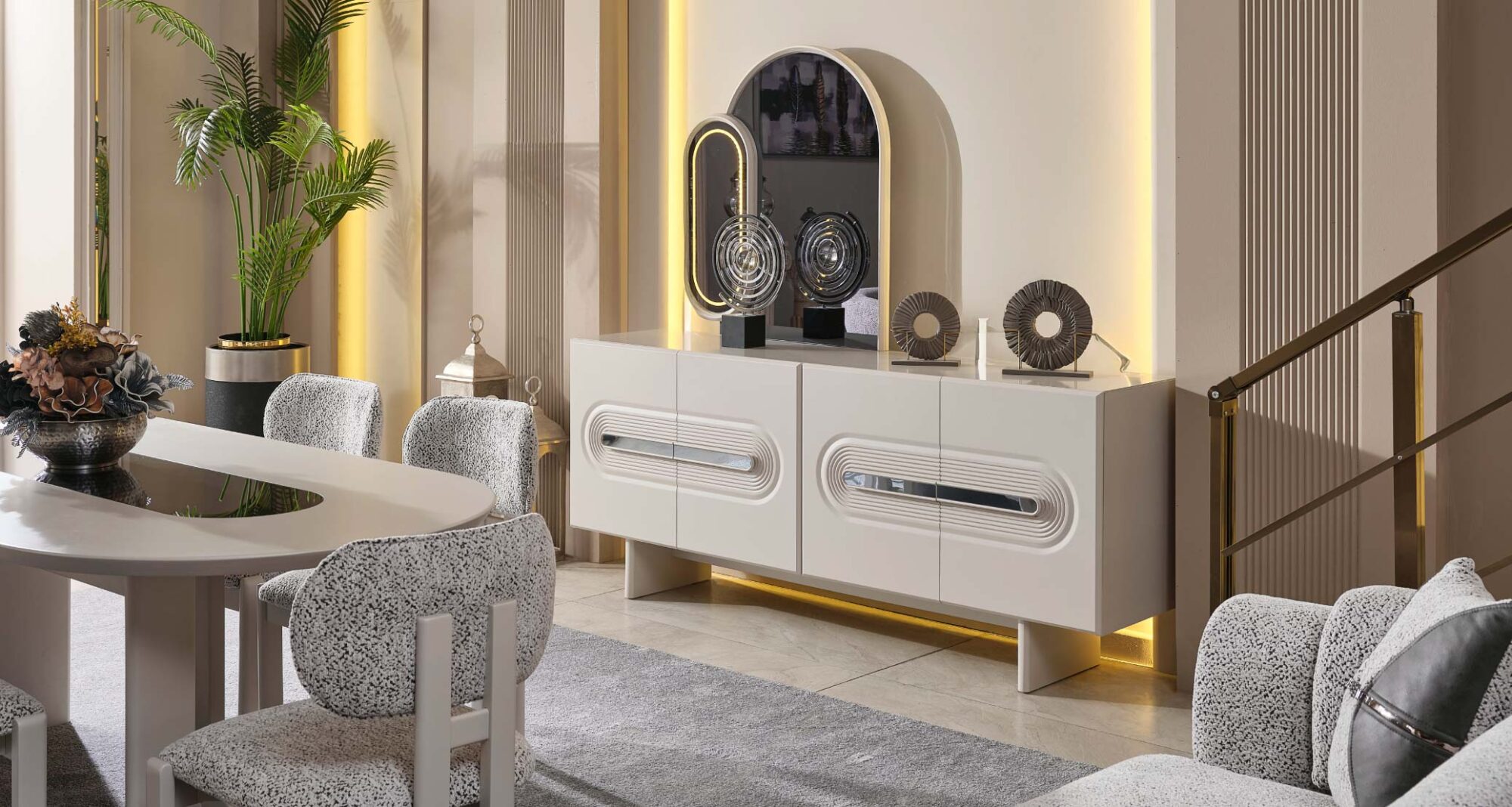 Parma Yemek Odası Takımı - Görsel 5